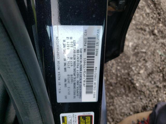 Photo 10 from auction – 2013 MAZDA 3 I with VIN JM1BL1VP3D1779955