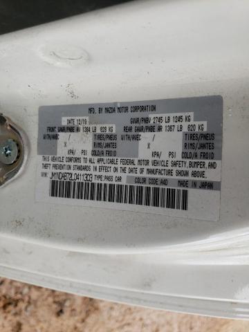 Photo 10 from auction – 2020 MAZDA MX-5 MIATA with VIN JM1NDAB72L0411303