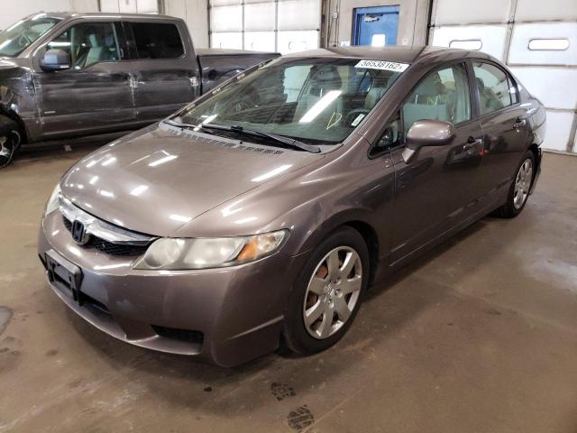 Photo 2 from auction – 2011 HONDA CIVIC LX with VIN 19XFA1F51BE048536