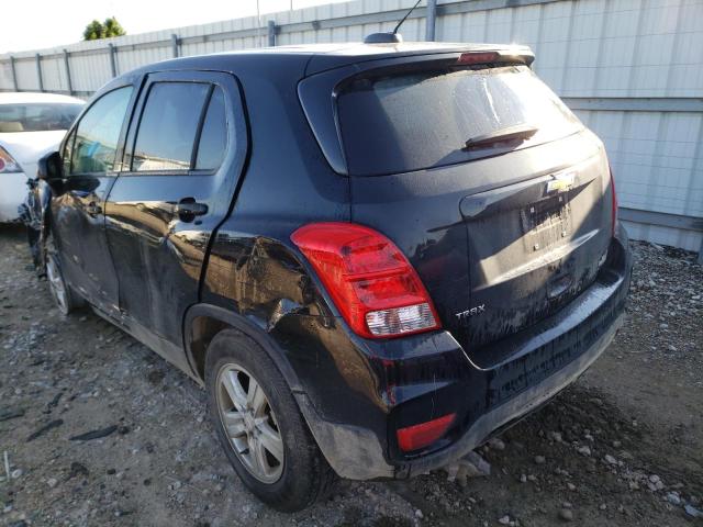 Photo 3 from auction – 2020 CHEVROLET TRAX LS with VIN KL7CJKSB9LB093014