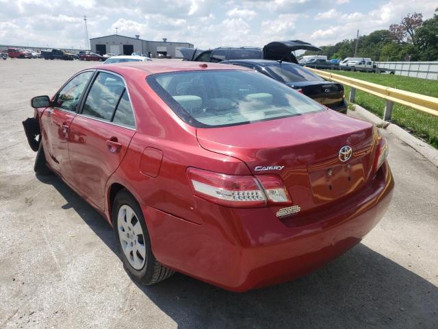 Photo 3 from auction – 2011 TOYOTA CAMRY BASE with VIN 4T1BF3EK8BU146317