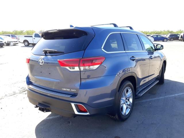 Photo 4 from auction – 2017 TOYOTA HIGHLANDER with VIN 5TDDZRFH7HS389107