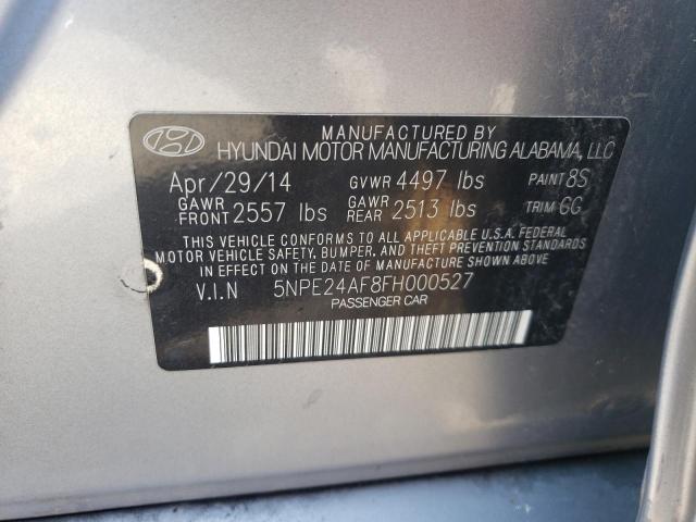 Photo 10 from auction – 2015 HYUNDAI SONATA SE with VIN 5NPE24AF8FH000527
