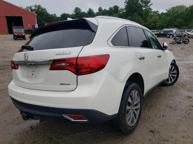Photo 4 from auction – 2014 ACURA MDX TECHNO with VIN 5FRYD4H49EB010555