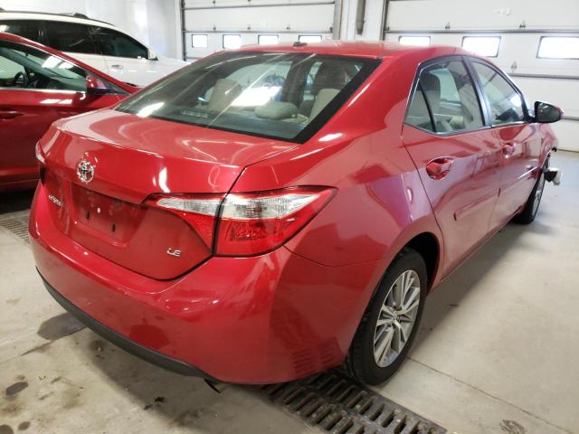 Photo 4 from auction – 2014 TOYOTA COROLLA L with VIN 5YFBURHE6EP001068