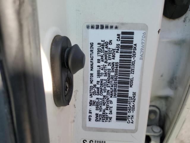 Photo 10 from auction – 2006 TOYOTA COROLLA CE with VIN 1NXBR32E56Z688485