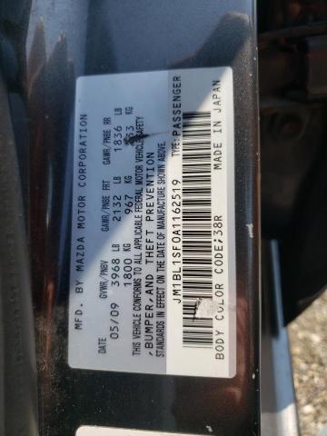 Photo 10 from auction – 2010 MAZDA 3 I with VIN JM1BL1SF0A1162519