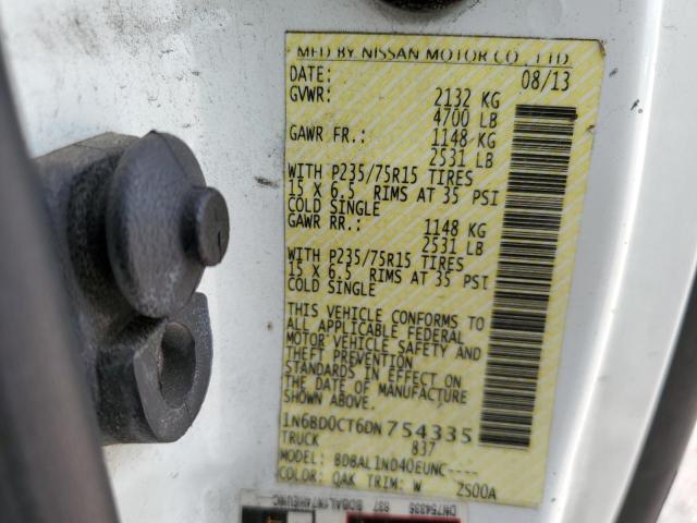 Photo 10 from auction – 2013 NISSAN FRONTIER S with VIN 1N6BD0CT6DN754335
