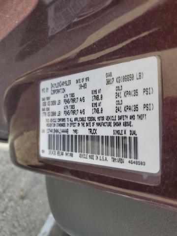 Photo 10 from auction – 2004 DODGE RAM 1500 S with VIN 1D7HA18N04J144448