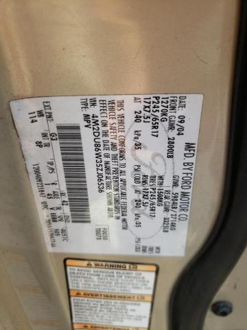 Photo 10 from auction – 2005 MERCURY MOUNTAINEE with VIN 4M2DU86W35ZJ06536