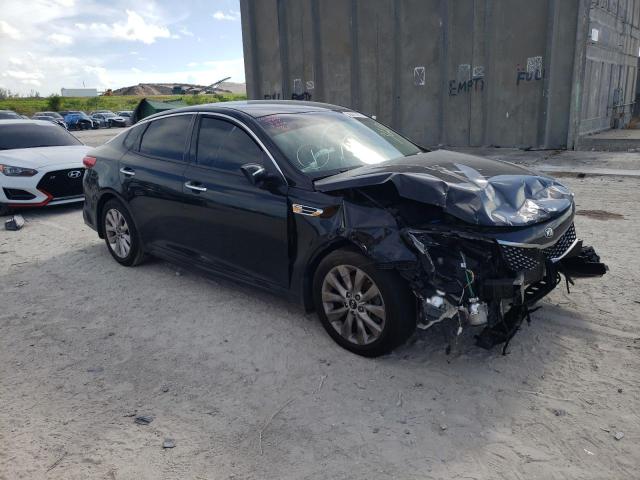 KIA OPTIMA EX 2016 with VIN 5XXGU4L3XGG043267 - Photo from auction