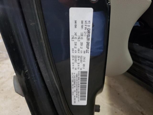 Photo 10 from auction – 2012 CHRYSLER TOWN & COU with VIN 2C4RC1CG5CR208432