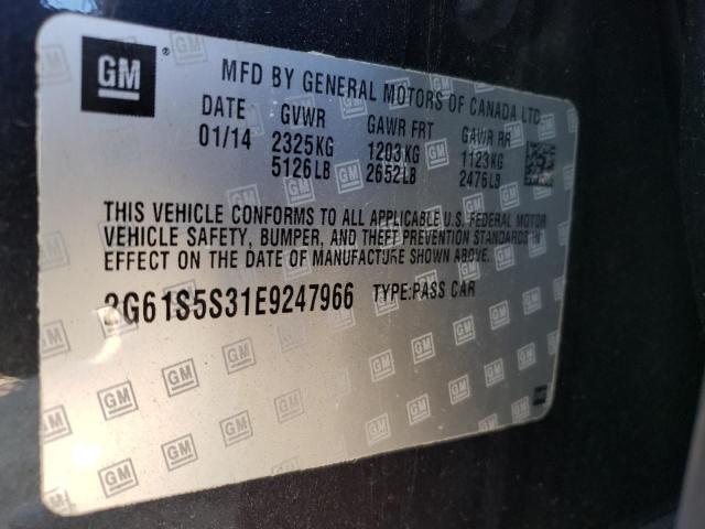 Photo 10 from auction – 2014 CADILLAC XTS PLATIN with VIN 2G61S5S31E9247966