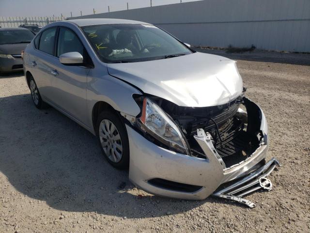NISSAN SENTRA S 2015 with VIN 3N1AB7AP0FL696201 - Photo from auction