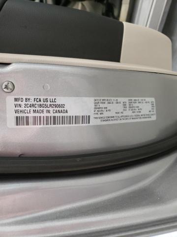 Photo 10 from auction – 2020 CHRYSLER PACIFICA T with VIN 2C4RC1BG5LR290602