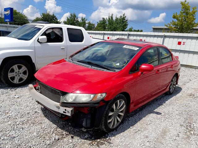 Photo 2 from auction – 2009 HONDA CIVIC SI with VIN 2HGFA55569H701550