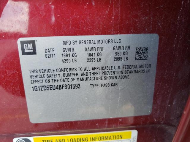 Photo 10 from auction – 2011 CHEVROLET MALIBU 2LT with VIN 1G1ZD5EU4BF301593