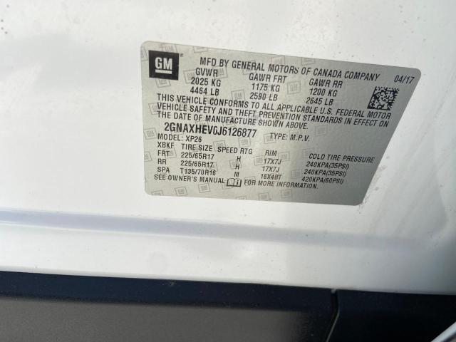Photo 10 from auction – 2018 CHEVROLET EQUINOX LS with VIN 2GNAXHEVCJ6126877