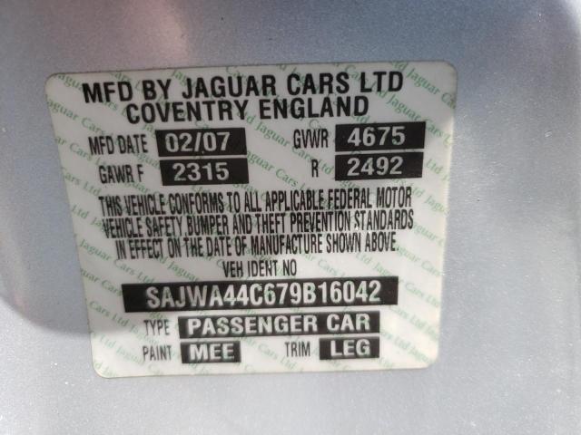 Photo 10 from auction – 2007 JAGUAR XKR with VIN SAJWA44C679B16042