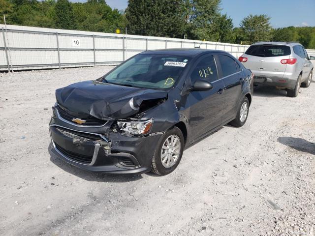 Photo 2 from auction – 2018 CHEVROLET SONIC LT with VIN 1G1JD5SH3J4114215