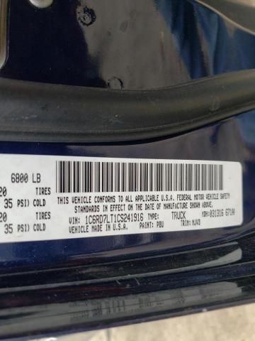 Photo 10 from auction – 2012 DODGE RAM 1500 S with VIN 1C6RD7LT1CS241916