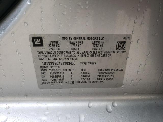 Photo 10 from auction – 2014 GMC SIERRA K15 with VIN 1GTV2VEC1EZ303436