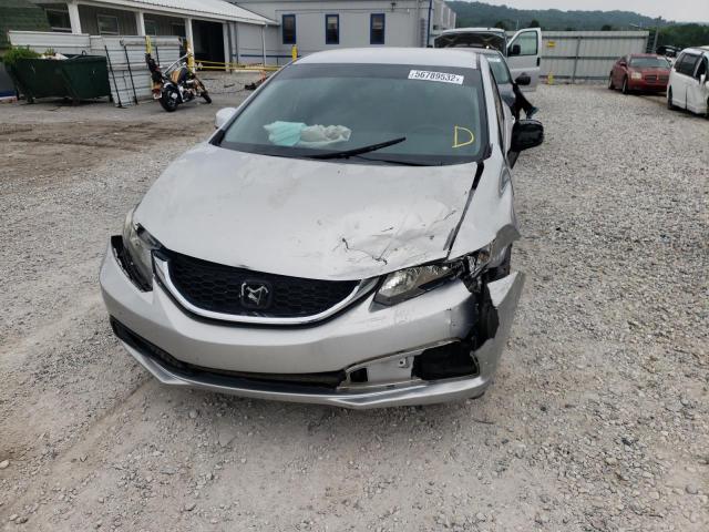 Photo 9 from auction – 2013 HONDA CIVIC LX with VIN 2HGFB2F54DH587986