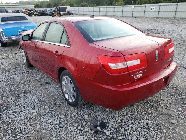 Photo 3 from auction – 2009 LINCOLN MKZ with VIN 3LNHM26T09R629075