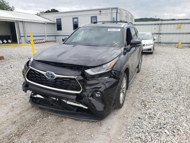 Photo 2 from auction – 2020 TOYOTA HIGHLANDER with VIN 5TDFARAH4LS003257
