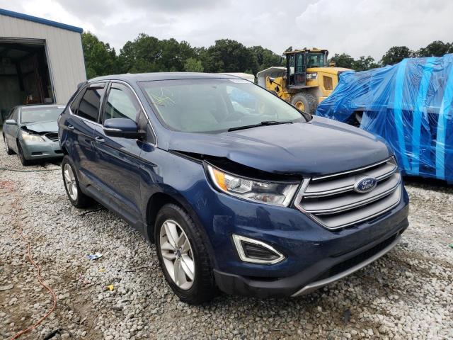 FORD EDGE SEL 2017 with VIN 2FMPK3J97HBB92966 - Photo from auction