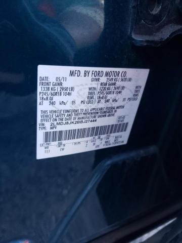Photo 10 from auction – 2011 LINCOLN MKX with VIN 2LMDJ8JK2BBJ27444