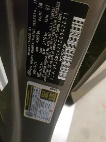 Photo 10 from auction – 2014 KIA OPTIMA LX with VIN 5XXGM4A71EG343671