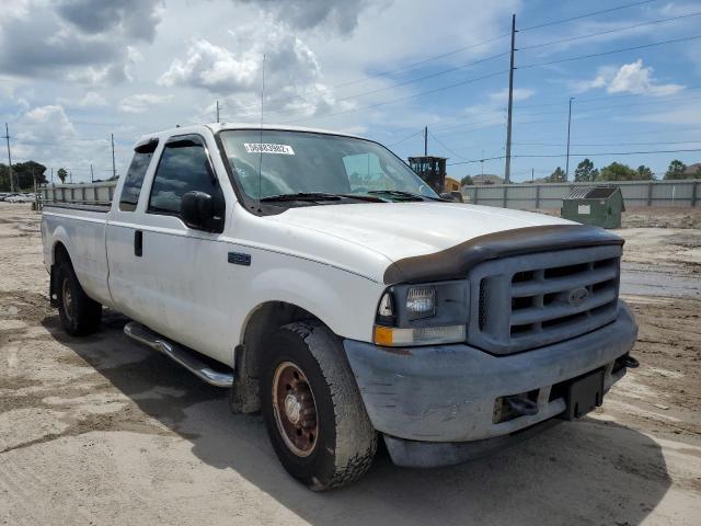 FORD F250 SUPER 2004 with VIN 1FTNX20L44ED28800 - Photo from auction