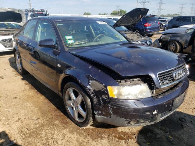 AUDI A4 1.8T QU 2003 with VIN WAULC68E03A287424 - Photo from auction