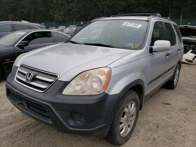 Photo 2 from auction – 2005 HONDA CR-V EX with VIN SHSRD788X5U320779