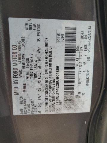 Photo 10 from auction – 2008 FORD EXPLORER with VIN 1FMEU74E28UB01856