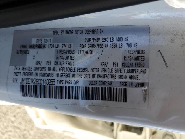 Photo 10 from auction – 2012 MAZDA MAZDA2 with VIN JM1DE1KZ8C0140256