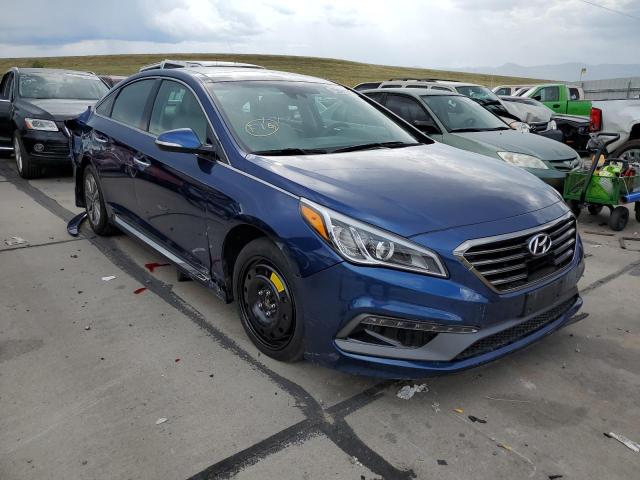 HYUNDAI SONATA 2016 with VIN 5NPE34AF9GH296897 - Photo from auction