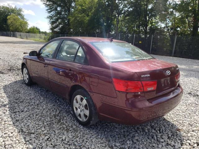 Photo 3 from auction – 2009 HYUNDAI SONATA GLS with VIN 5NPET46C19H415849