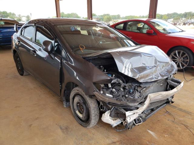 HONDA CIVIC LX 2013 with VIN 2HGFB2F54DH594680 - Photo from auction