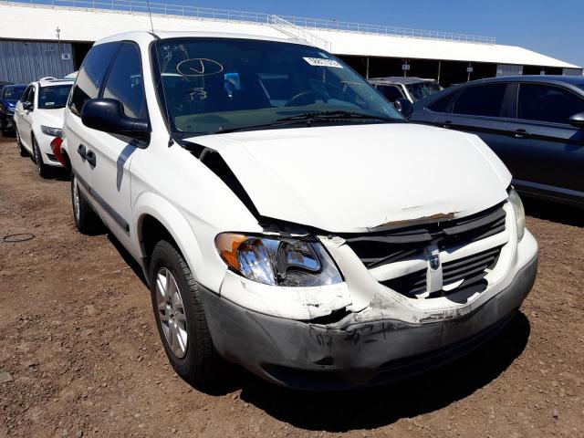 DODGE CARAVAN SE 2007 with VIN 1D4GP25E67B222635 - Photo from auction