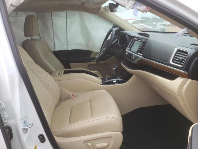 Photo 5 from auction – 2017 TOYOTA HIGHLANDER with VIN 5TDYZRFH9HS222734