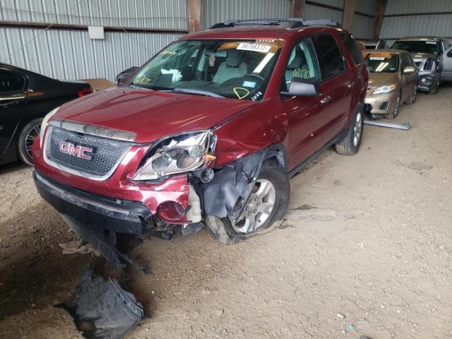 Photo 2 from auction – 2011 GMC ACADIA SLE with VIN 1GKKRPED6BJ211028