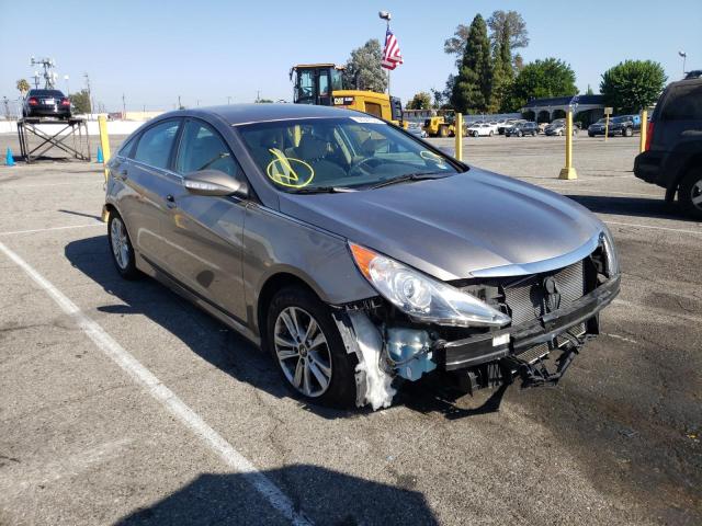 HYUNDAI SONATA GLS 2014 with VIN 5NPEB4AC4EH872031 - Photo from auction
