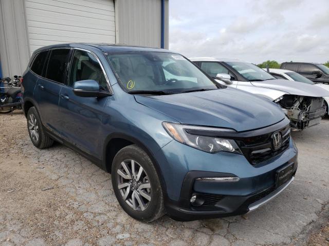 HONDA PILOT EXL 2021 with VIN 5FNYF5H59MB019524 - Photo from auction