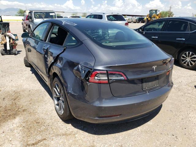 Photo 3 from auction – 2021 TESLA MODEL 3 with VIN 5YJ3E1EA6MF991458