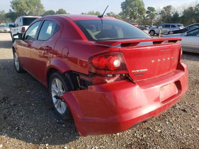 Photo 4 from auction – 2012 DODGE AVENGER SX with VIN 1C3CDZEG5CN112767