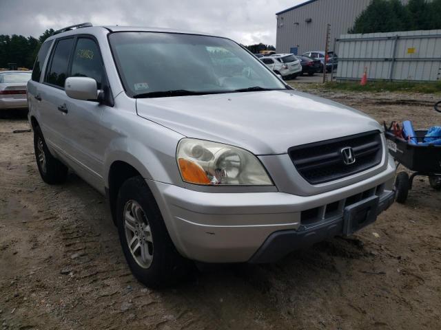 HONDA PILOT 2005 with VIN 2HKYF18495H545946 - Photo from auction