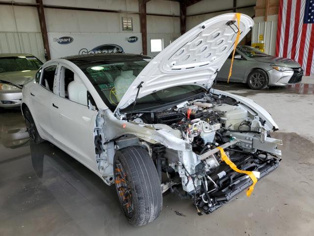 TESLA MODEL 3 2020 with VIN 5YJ3E1EAXLF786014 - Photo from auction