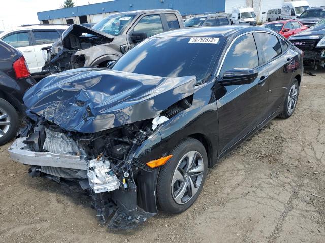 Photo 2 from auction – 2021 HONDA CIVIC LX with VIN 2HGFC2F68MH547660